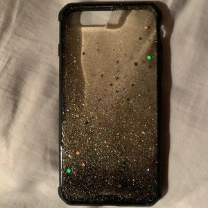 Clear Sparkle Ombré IPhone 8 Plus case